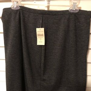 NWT Coldwater Creek grey tweed pencil skirt